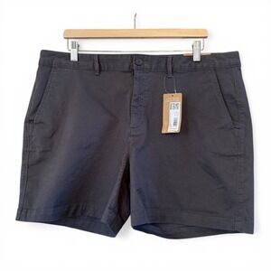 Eddie Bauer Wmns Dark Gray T16 Boyfriend Midrise NWT Tall Shorts Hiking Outdoor